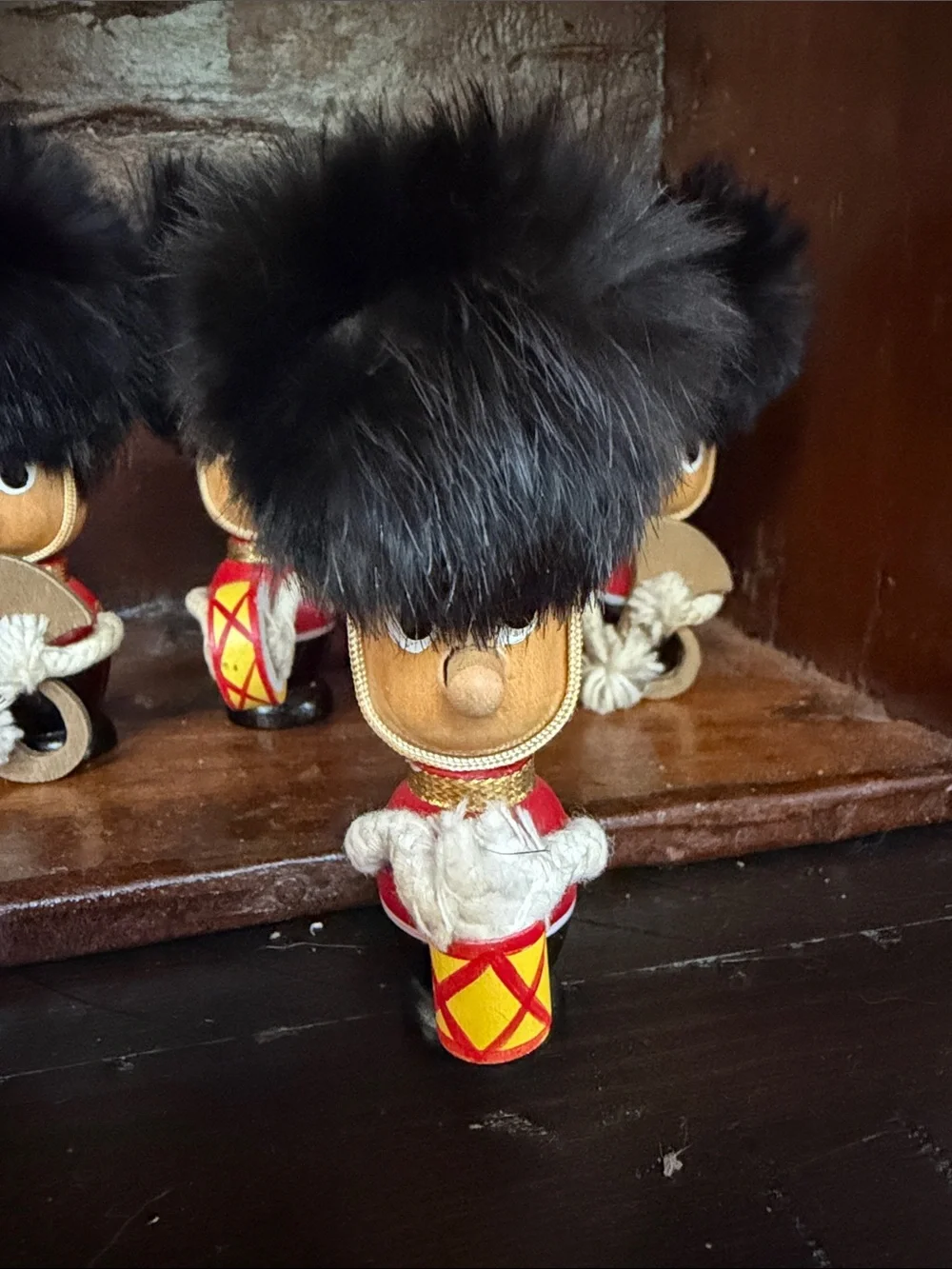 Vintage wooden british